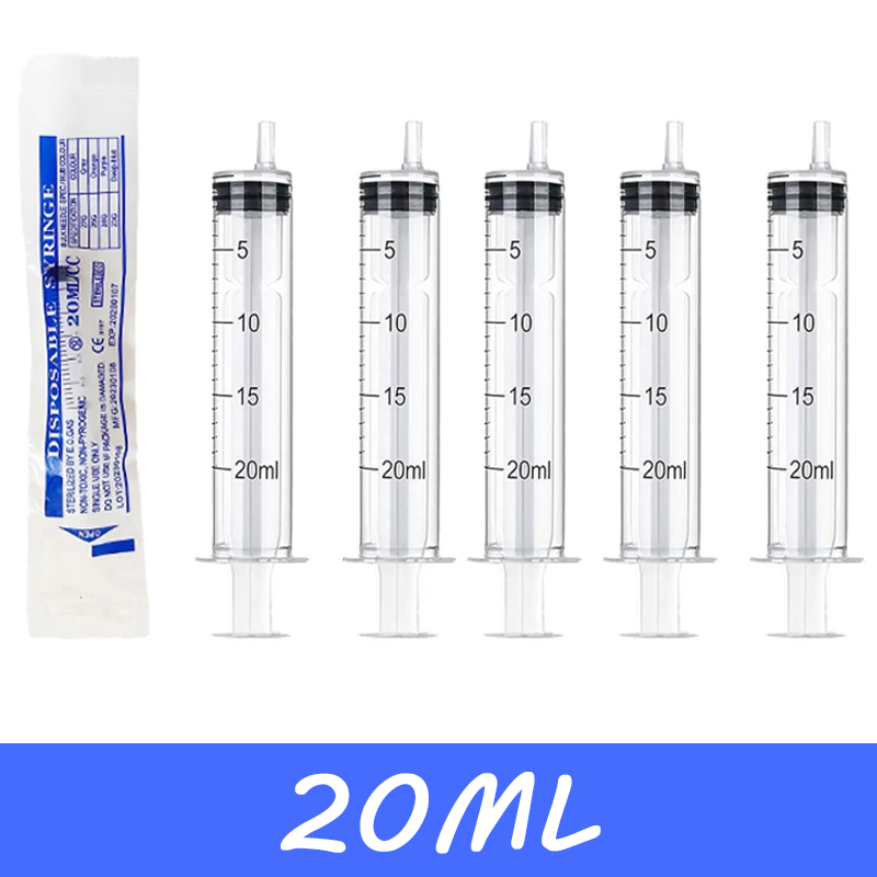Health Wellness Solutions - Individually Packed No Needle 20ml Plastic