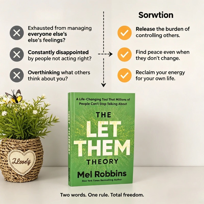 The Let Them Theory By Mel Rob - Health & Wellness Gordon Edlin ulasan dan harga