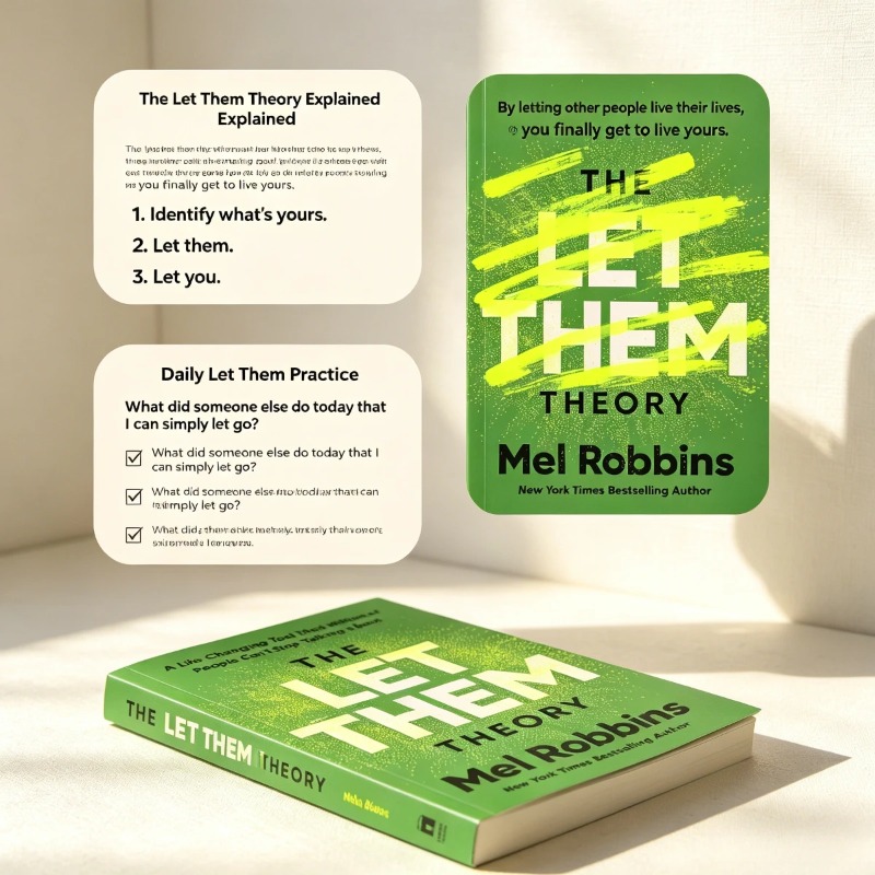 The Let Them Theory By Mel Rob - Health & Wellness Gordon Edlin ulasan dan harga