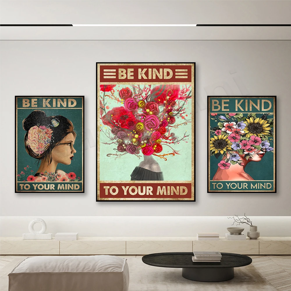 Treat your mind well: Women's  - Mental Health Wellness Quotes ulasan dan harga