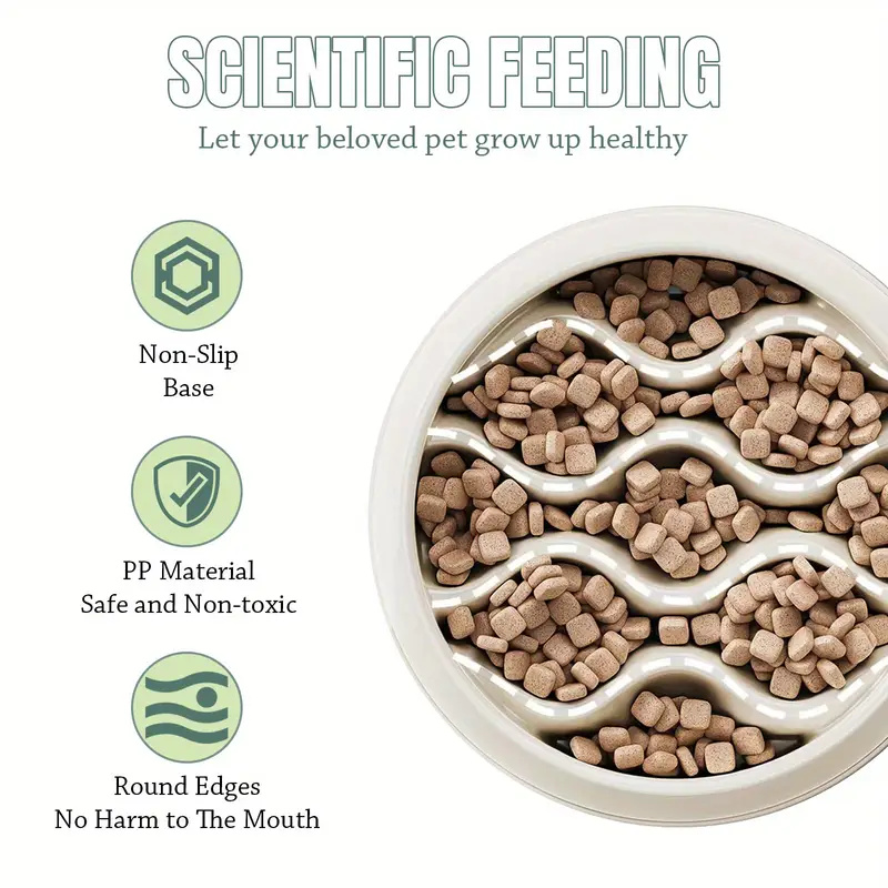 Paw Print Slow Feeder Bowls fo - Health Wellness Solutions ulasan dan harga