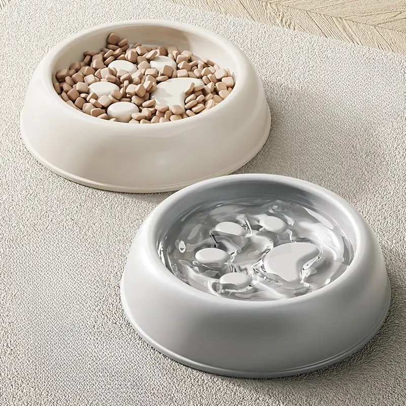 Paw Print Slow Feeder Bowls fo - Health Wellness Solutions ulasan dan harga