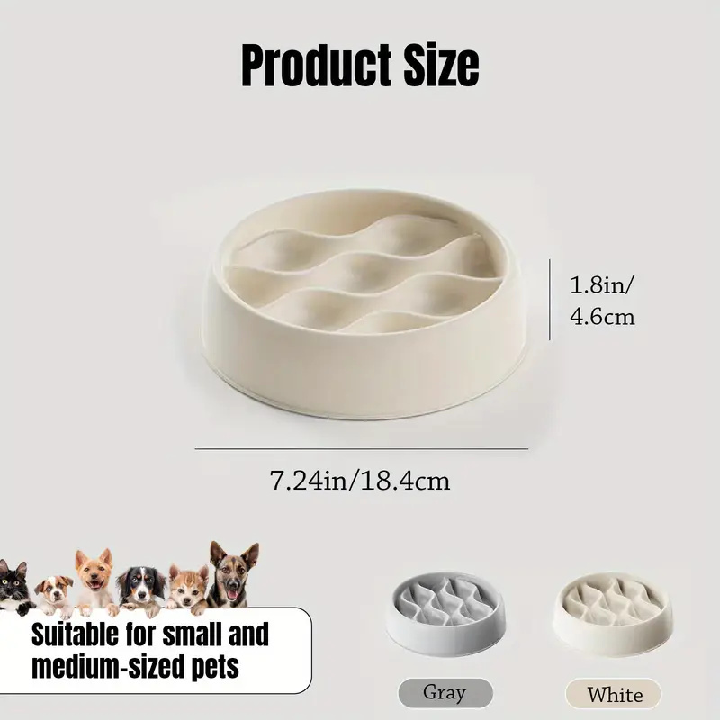 Paw Print Slow Feeder Bowls fo - Health Wellness Solutions ulasan dan harga