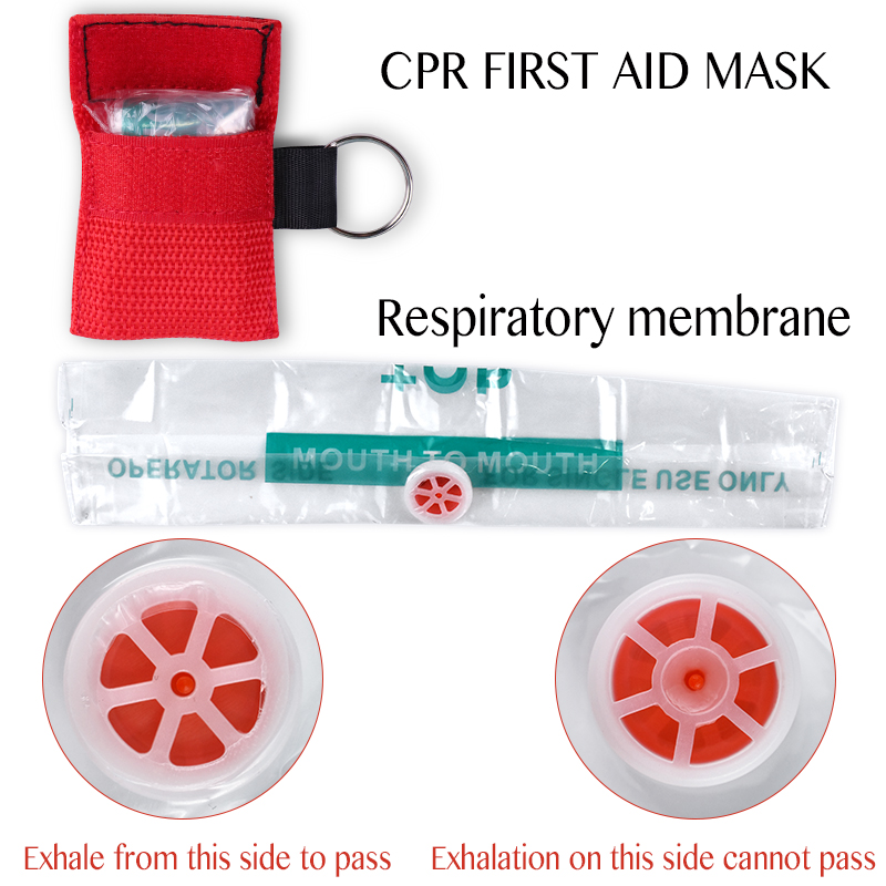 50pcs CPR Resuscitator Mask Po - Health Wellness Solutions ulasan dan harga