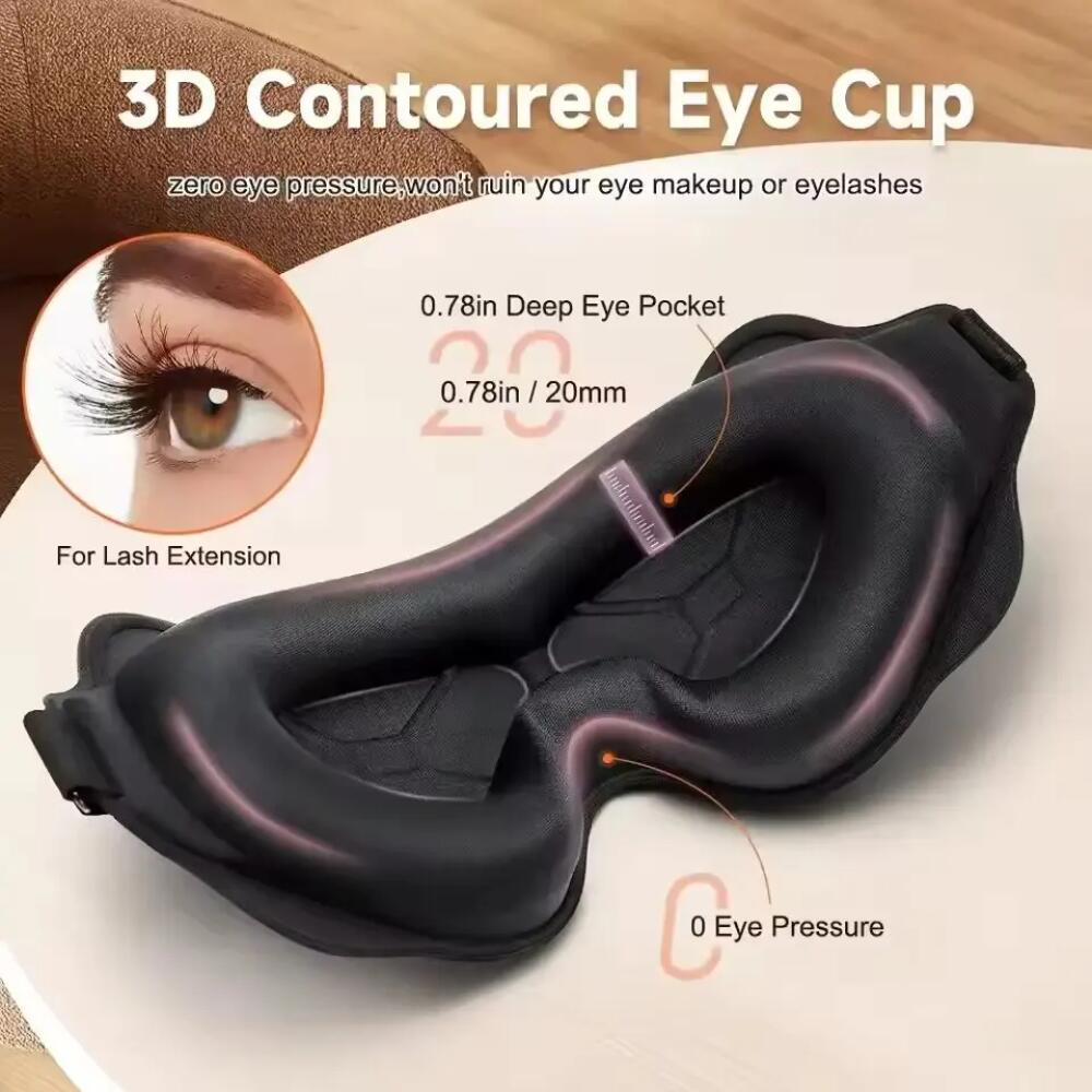 New 3D Sleep Eye Mask Stereosc - Sleep Eye Mask 3D ulasan dan harga