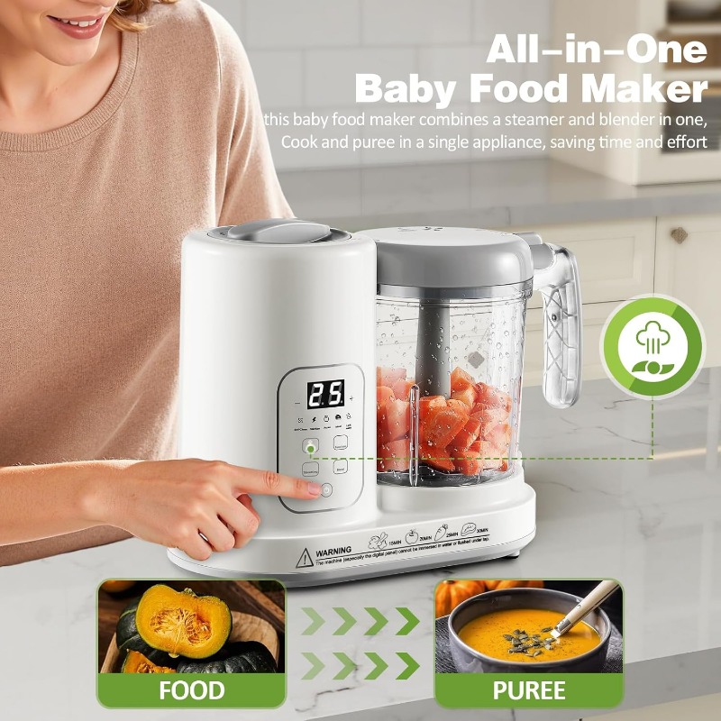 Baby Food Maker Steamer Blende - Health Wellness Items ulasan dan harga