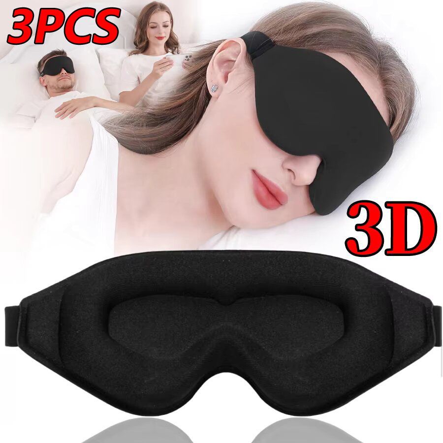 3PCS 3D Memory Foam Sleep Eye  - Sleep Eye Mask 3D ulasan dan harga