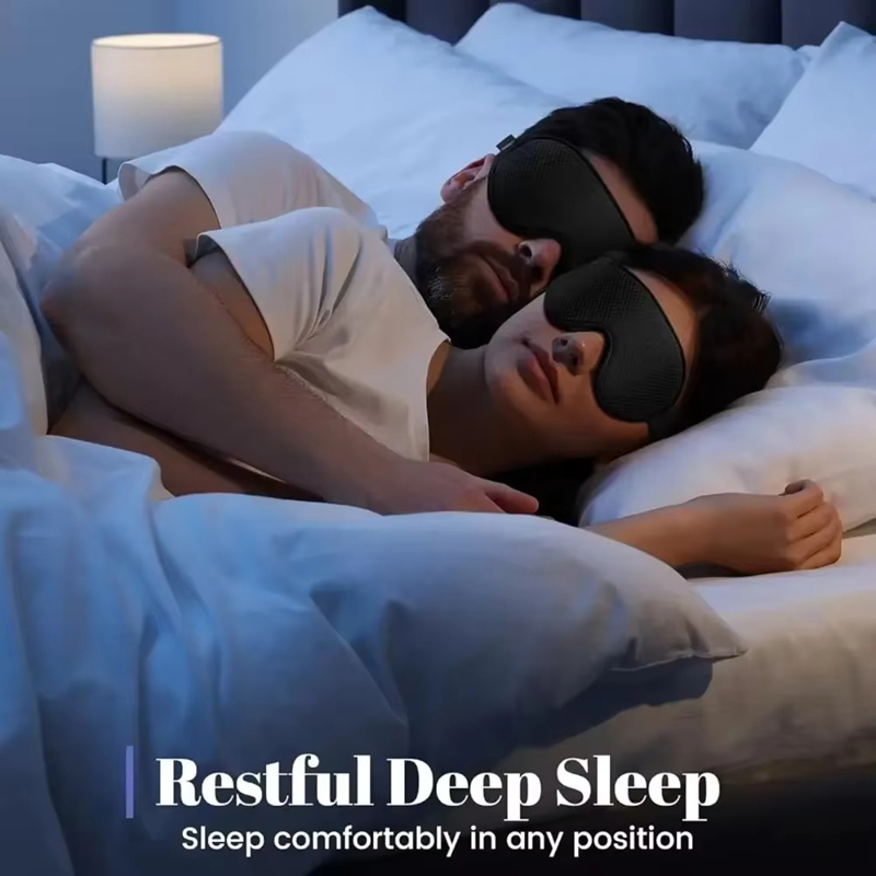 Sleep Mask Blackout Eye Mask f - Sleep Eye Mask 3D ulasan dan harga